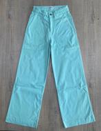 ESSENTIEL ANTWERP Turquoise broek met wijde pijpen maat 36, Enlèvement ou Envoi, Taille 36 (S), Longs, Essentiel Antwerp