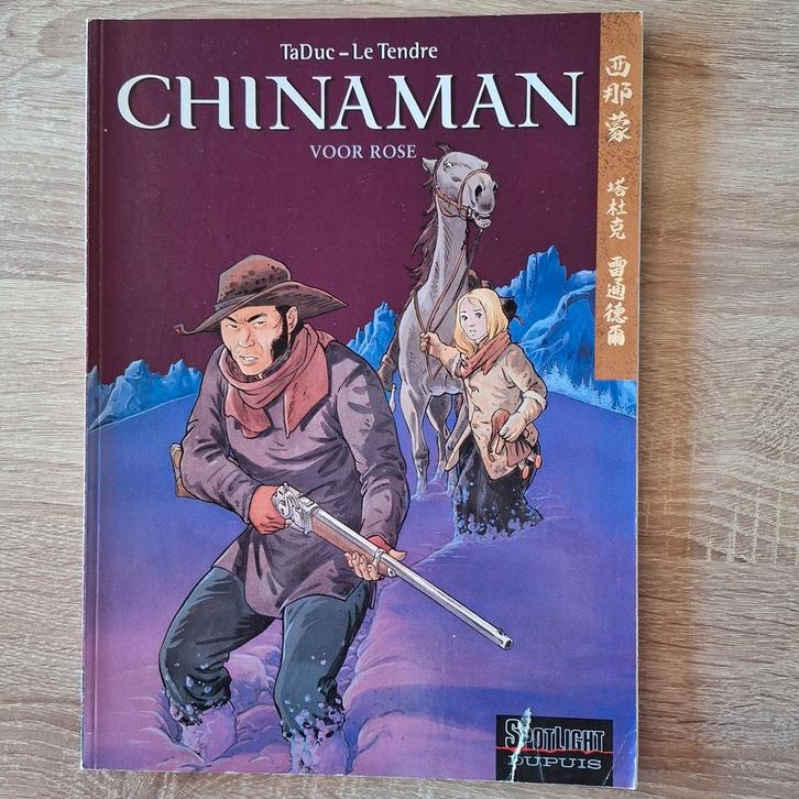 Voor rose/Chinaman, Boeken, Stripverhalen, Gelezen, Ophalen of Verzenden