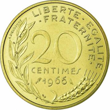 France 20 centimes, 1966