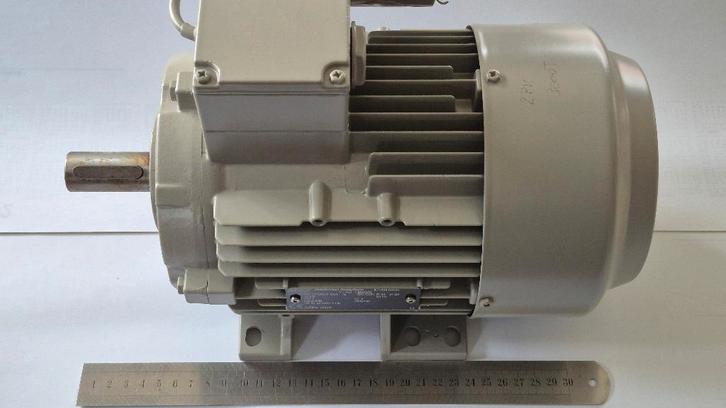 Elektromotor 1,5kW 2PK 1420tpm 230V mono, Bricolage & Construction, Outillage | Autres Machines, Comme neuf, Enlèvement