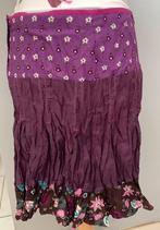 Jupe froissée colorée violet rose Turquoise 44 NEUF, Enlèvement ou Envoi, Violet, Neuf