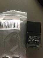 Nails Inc nagellak geleffect, Zwart, Nieuw, Ophalen of Verzenden, Handen en Nagels