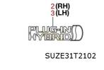 Suzuki Across (9/20-) (A5Z) embleem tekst "Plug in Hybrid" o, Auto-onderdelen, Verzenden, Nieuw, Suzuki