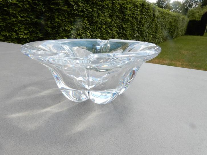 Kristallen asbak, getekend "Val Saint Lambert", Antiek en Kunst, Antiek | Glaswerk en Kristal, Ophalen