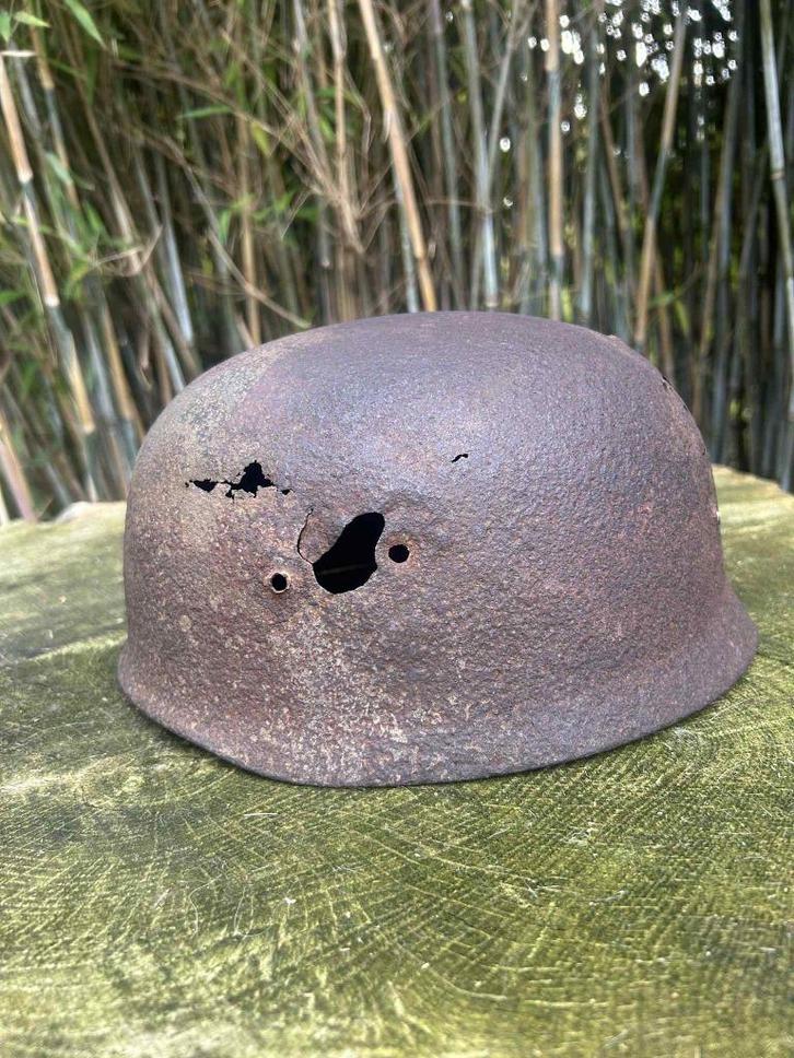 Duitse para-helm uit de Tweede Wereldoorlog, Verzamelen, Militaria | Tweede Wereldoorlog, Overige soorten, Verzenden