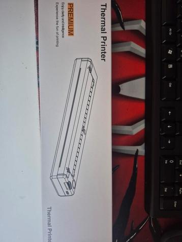 Thermal printer voor tatoos stencil, Impression noir et blanc, Enlèvement ou Envoi, Imprimante, Imprimante thermique