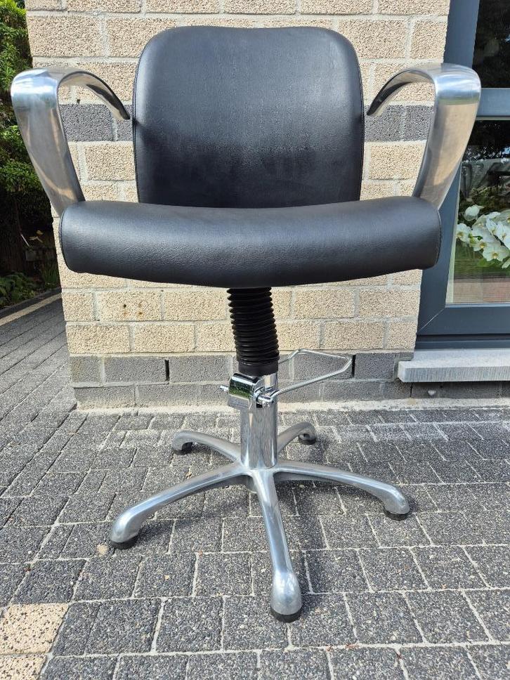 te koop, Huis en Inrichting, Stoelen, Gebruikt, Eén, Zwart, Ophalen