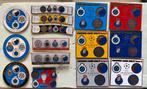 PIN Club Brugge FC BRUGES MAN Manchester City 3e 't stuk, Ophalen of Verzenden, Zo goed als nieuw, Sport, Speldje of Pin