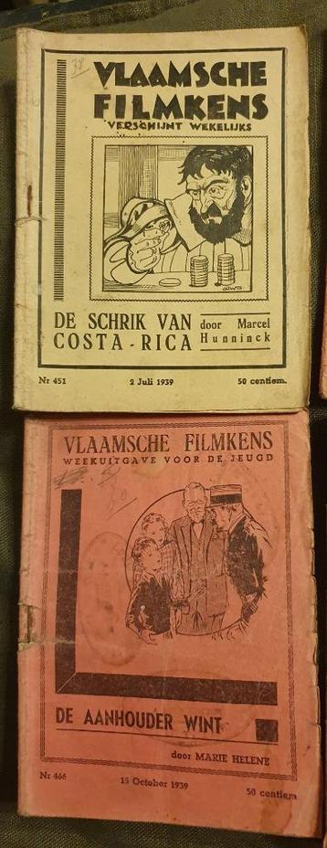 Vooroorlogse VlaamSCHe Filmkens uit 1939! beschikbaar voor biedingen