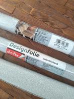 Meubelfolie - zelfklevende folie grijs, Doe-het-zelf en Bouw, Ophalen of Verzenden, Nieuw, Folie