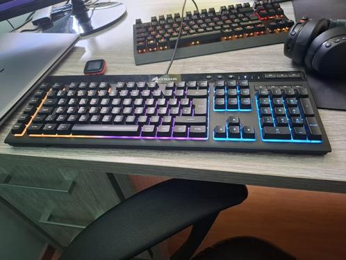 Corsair K55 Gaming-toetsenbord, Computers en Software, Toetsenborden, Nieuw, Azerty, Bedraad, Gaming toetsenbord, Multimediatoetsen