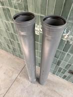 PVC buis 110mm 1m steekmof 2 stuks, Doe-het-zelf en Bouw, Ophalen, Afvoer, PVC, Nieuw