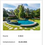 Voucher tickets wellnessresort Hezemeer, Ophalen, Nieuw, Overige typen