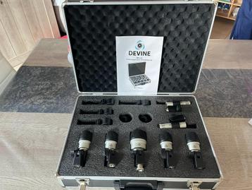 Devine MIC-DS set de micros pour batterie (7 pièces), Musique & Instruments, Enlèvement, Comme neuf, Autres marques