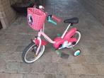 Meisjesfiets B Twin 14 inch, Fietsen en Brommers, Fietsen | Kinderfietsjes, Ophalen, Zo goed als nieuw