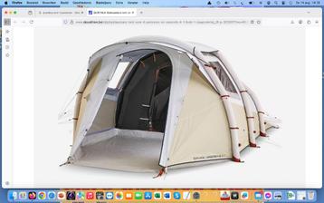 TENTE Quechua pour 4 personnes, Enlèvement, Comme neuf