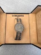 Longines heren Quartz uurwerk in Titanium, Handtassen en Accessoires, Horloges | Heren, Overige merken, Gebruikt, Polshorloge