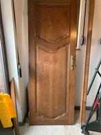 Eiken deur, Ophalen, Gebruikt, Minder dan 80 cm, Binnendeur