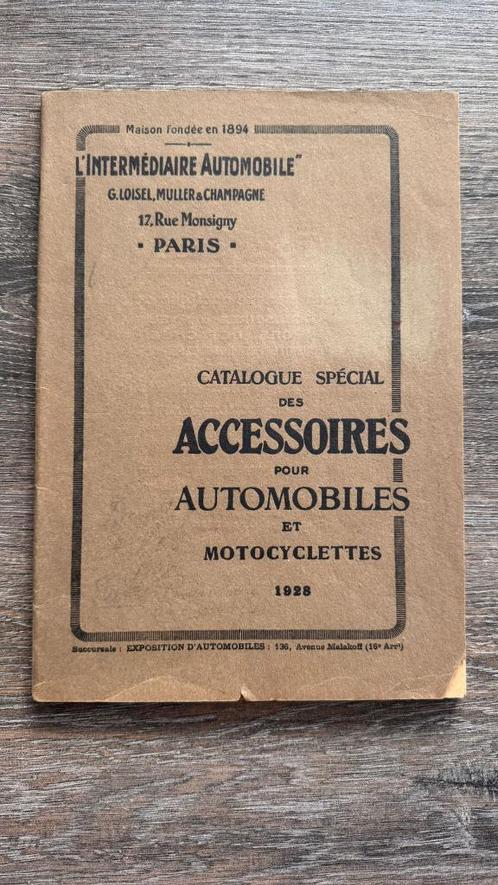 Auto Accessoirecatalogus 1928, Auto diversen, Handleidingen en Instructieboekjes, Ophalen of Verzenden