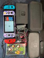 Nintendo Switch, Gebruikt, Ophalen of Verzenden, Switch Original, Met 3 controllers of meer