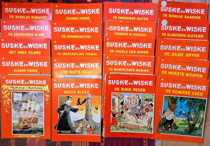 Suske en Wiske Strips 100 st./3 Familieboeken/2 sp.editie, Boeken, Stripverhalen, Gelezen, Meerdere stripboeken, Ophalen