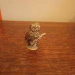 Antieke miniatuur uil Franklin Mint, Ophalen of Verzenden, Koper
