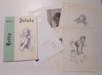 BD Illustration - Portfolio Betty - Silhouet Delaby Neuf, Eén stripboek, Nieuw, Ophalen of Verzenden, Philippe Delaby