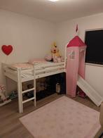 Demi-lit avec toboggan, Enfants & Bébés, Enlèvement, Utilisé, Lit mi-hauteur mezzanine