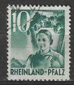 Duitsland Rheinland-Pfalz 1948/1949 - Stampworld 37 -  (ST), Postzegels en Munten, Postzegels | Europa | Duitsland, Verzenden