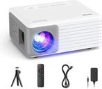 Mini Beamer met Statief, Projector Full HD 1080P Ondersteund, Nieuw, Ophalen of Verzenden