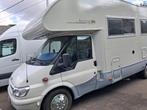 Mobilhome Ford Rimor 2.4dci '02 6zitpl, Caravans en Kamperen, Elektrische ramen, Koelkast, Ford, ESP - Contrôle de stabilité