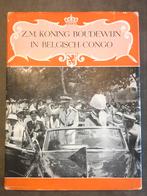 Boek koning Boudewijn in belgisch congo, Comme neuf, Enlèvement ou Envoi