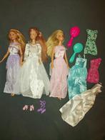 Set van 3 Barbies en accessoires, Kinderen en Baby's, Ophalen, Gebruikt, Barbie