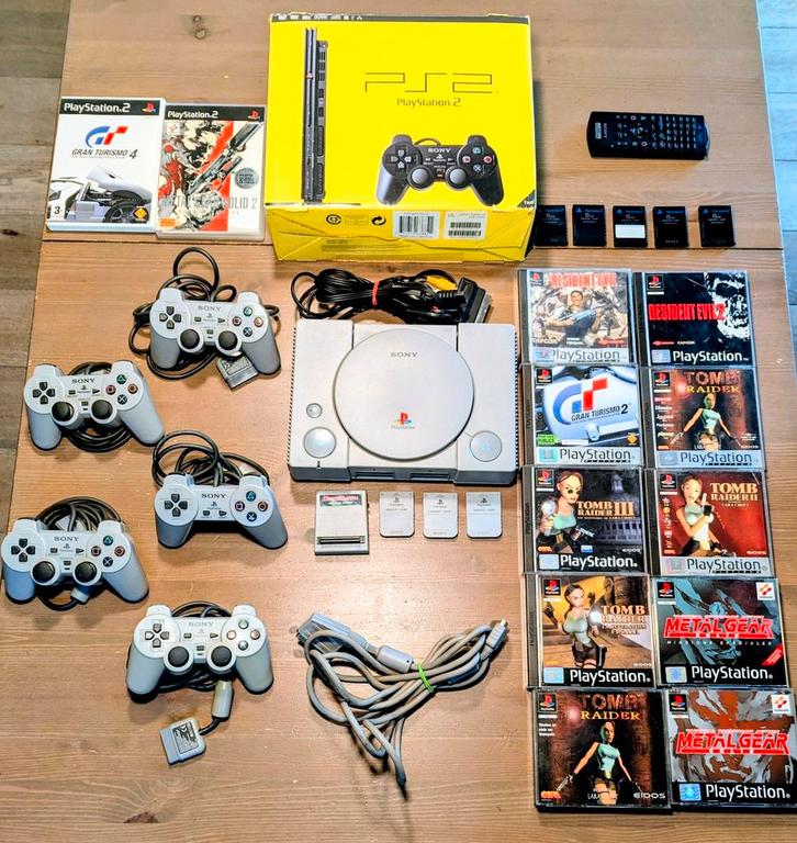 Playstation 1,2,+jeux PS1, ps2. "Bien lire l'annonce", Games en Spelcomputers, Spelcomputers | Nintendo 2DS en 3DS, Zo goed als nieuw