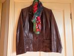 leren jas real vintage - s. Oliver - maat 42, Overige kleuren, Maat 42/44 (L), Ophalen of Verzenden, Gedragen