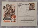 Carte postale propagande allemande ww2 (circulée) 1941, Enlèvement ou Envoi, Armée de terre, Autres types