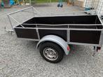 Aanhangwagen enkelas 1,05m breed 2,10m breed, Ophalen