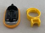 Bague Polly Pocket Midge's Bumper Car noire et jaune vintage, Collections, Jouets miniatures, Utilisé, Enlèvement ou Envoi