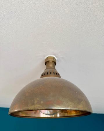 3 Plafonnier en Cuivre industriel beschikbaar voor biedingen