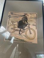 Litho fiets, Antiek en Kunst, Ophalen