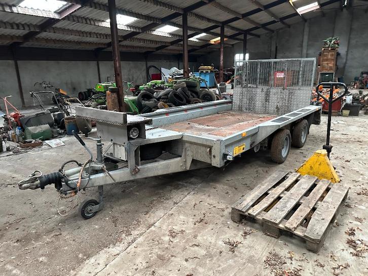 Geremde aanhangwagen Ifor Williams GX126, Autos : Divers, Remorques, Utilisé, Enlèvement