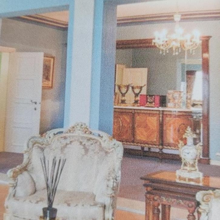 Uitzonderlijke wandspiegel JP Ehalt Elysée HD901 BR BRI, Antiek en Kunst, Antiek | Spiegels, 200 cm of meer, 200 cm of meer, Rechthoekig