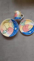 2 borden en tas, Ophalen of Verzenden, Nieuw, Bord(en)