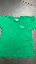 Groene T shirt van Move United maat 122-128, Comme neuf, Garçon ou Fille, Chemise ou À manches longues, Enlèvement ou Envoi