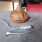 Aroma diffuser en luchtbevochtiger MOSS. Uitvoering bamboe., Huis en Inrichting, Ophalen of Verzenden, Zo goed als nieuw