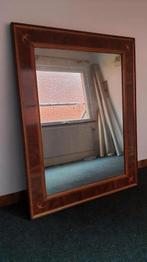 Charles X spiegel palissander fineer met inleg, Antiek en Kunst, Ophalen