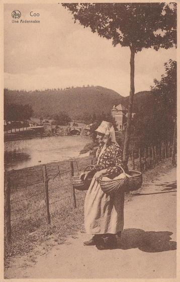 Coo, Enlèvement ou Envoi, 1920 à 1940, Affranchie, Liège