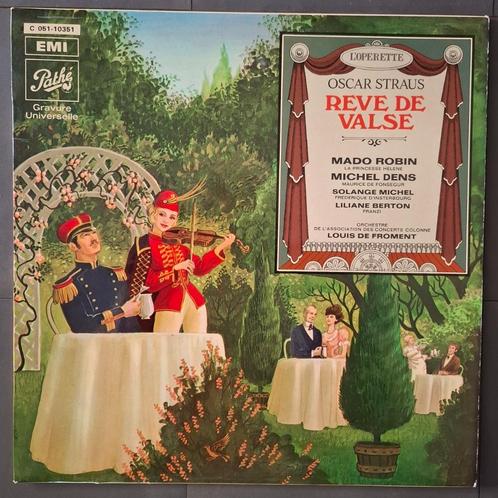 LP Oscar Straus Rêve de valse, CD & DVD, Vinyles | Classique, Utilisé, Opéra ou Opérette, Enlèvement ou Envoi