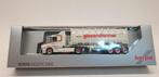 Herpa 1/87 Scania R05 Hauber Bulkcontainer “Giezendanner", Ophalen of Verzenden, Nieuw, Bus of Vrachtwagen, Herpa
