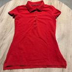 Rode polo (Tommy Hilfiger, maat XXS), Kleding | Dames, T-shirts, Tommy hilfiger, Ophalen of Verzenden, Zo goed als nieuw, Korte mouw